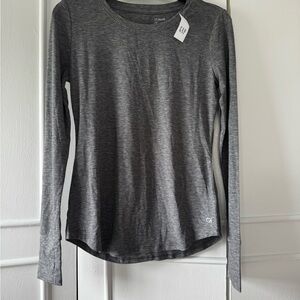 GapFit Women's Gray Long Sleeve Top
